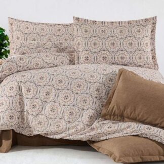 Σετ Κουβερλί Polycotton Υπέρδιπλο (Π: 220cm x Μ: 240cm) – 2520766420 Γεωμετρικό