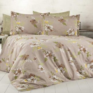 Σετ Παπλωματοθήκη Polycotton Ημίδιπλη (Π: 180cm x Μ: 240cm) – 2520826443 Floral
