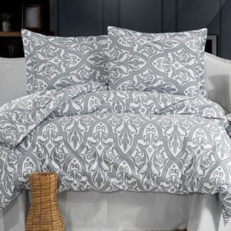 Σετ Σεντόνια Βαμβακερά Υπέρδιπλα 2520539249-1 με Λάστιχο (Π: 160cm x Μ: 200cm x Υ: 30cm) – Γεωμετρικό