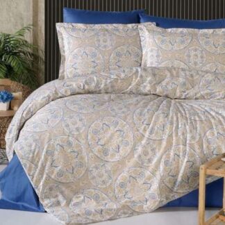 Σετ Σεντόνια Βαμβακερά Υπέρδιπλα 2520539254 (Π: 220cm x Μ: 240cm) – Γεωμετρικό