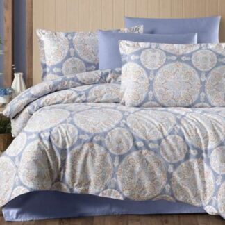 Σετ Σεντόνια Βαμβακερά Υπέρδιπλα 2520539255 (Π: 220cm x Μ: 240cm) – Γεωμετρικό