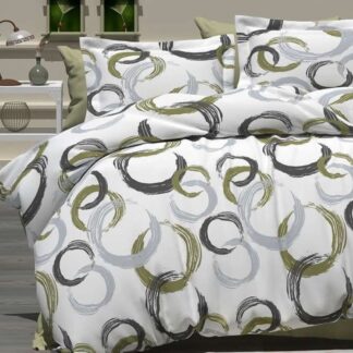 Σετ Κουβερλί Βαμβακερό King Size (Π: 260cm x Μ: 240cm) – 2520879256 Γεωμετρικό