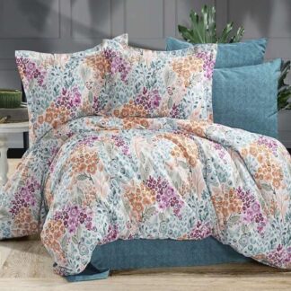 Σετ Κουβερλί Polycotton King Size (Π: 260cm x Μ: 240cm) – 2520876489 Floral