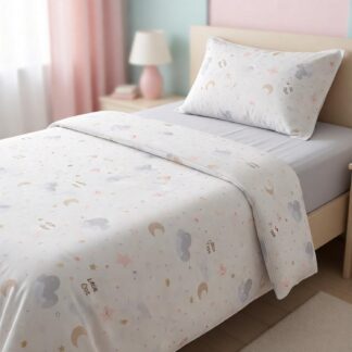 Σετ Παπλωματοθήκη Παιδική Polycotton Ημίδιπλη (Π: 180cm x Μ: 240cm) – 2520822184