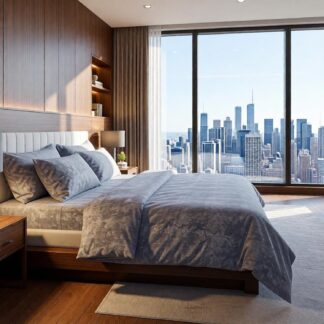 Σετ Σεντόνια Polycotton Διπλά 2024344345 (Π: 200cm x Μ: 240cm) – Μονόχρωμα Γκρι