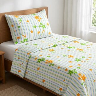 Παπλωματοθήκη Microfiber Μονή (Π: 160cm x Μ: 230cm) – 2220925150 Floral