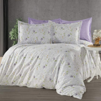 Σετ Παπλωματοθήκη Polycotton King Size (Π: 260cm x Μ: 240cm) - 2520126508 Floral