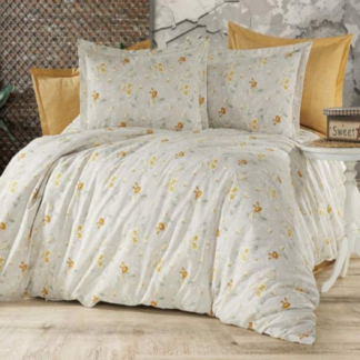 Σετ Παπλωματοθήκη Polycotton King Size (Π: 260cm x Μ: 240cm) - 2520126509 Floral