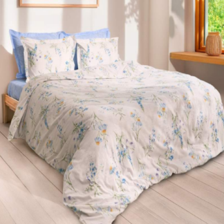 Σετ Παπλωματοθήκη Polycotton King Size (Π: 260cm x Μ: 240cm) - 2520126510 Floral
