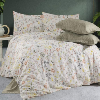 Σετ Παπλωματοθήκη Polycotton King Size (Π: 260cm x Μ: 240cm) - 2520126511 Floral
