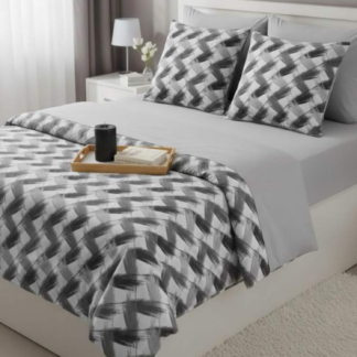 Σετ Μαξιλαροθήκες Polycotton με Φάσα (Π: 50cm x Μ: 70cm) - 2520226521 Γεωμετρικό
