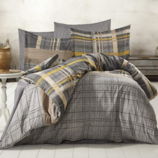 Σετ Μαξιλαροθήκες Polycotton με Φάσα (Π: 50cm x Μ: 70cm) - 2520226524 Γεωμετρικό