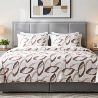 Σετ Παπλωματοθήκη Polycotton King Size (Π: 260cm x Μ: 240cm) - 2520126531 Γεωμετρικό