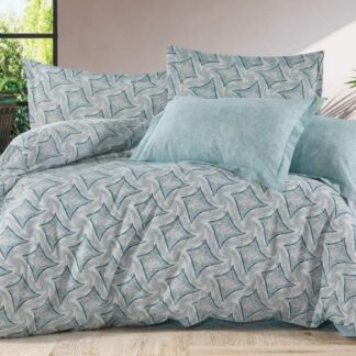 Σετ Παπλωματοθήκη Polycotton Ημίδιπλη (Π: 180cm x Μ: 240cm) – 2520826535 Γεωμετρικό
