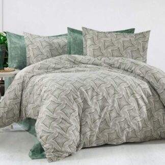 Σετ Παπλωματοθήκη Polycotton King Size (Π: 260cm x Μ: 240cm) - 2520126536 Γεωμετρικό