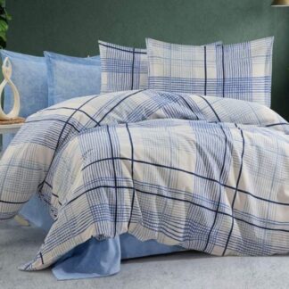 Σετ Παπλωματοθήκη Polycotton King Size (Π: 260cm x Μ: 240cm) - 2520126540 Γεωμετρικό