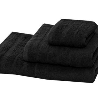 Πετσέτα 100% cotton - 20201250 Μαύρη