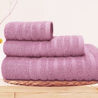 Πετσέτα 100% cotton - 20201253 Ροζ