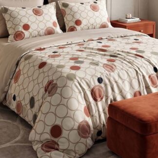 Σετ Σεντόνια Βαμβακερά King Size 2520649336 (Π: 280cm x Μ: 240cm) – Γεωμετρικό